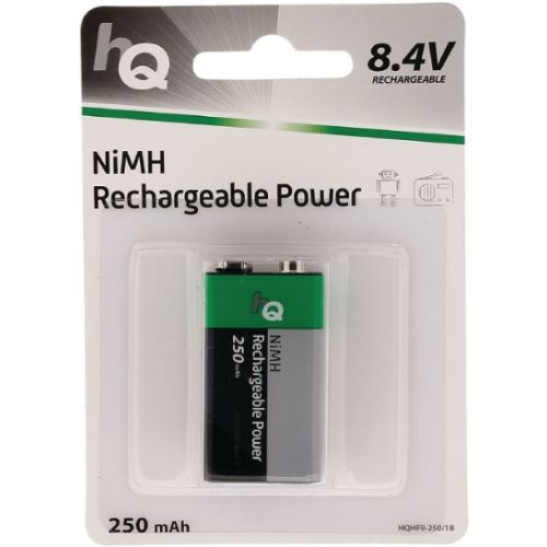 V-Batteri Oppladbar 8,4V NiMH 250mAh