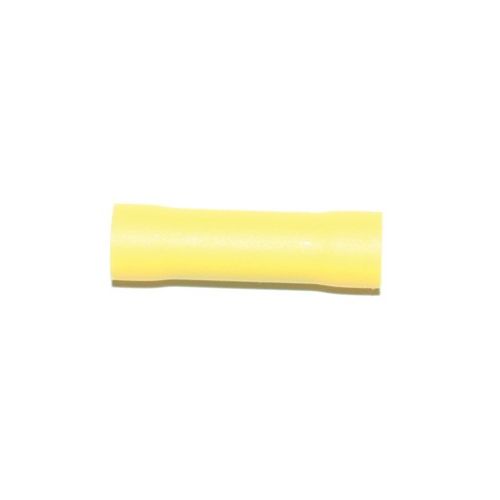Abiko, Isolert skjøtehylse, 6mm², gul, 50 stk. pr.