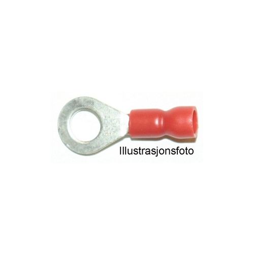 Abiko, Isolert ringkabelsko, 1,5mm² M4, rød, 100 s