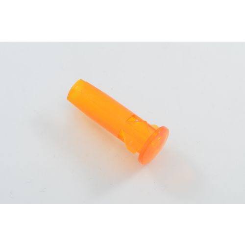 Lampeglass orange - Hode ø15 mm - montering ø10 mm