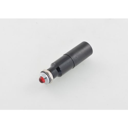 Rød LED indikator lampe 8mm 230VAC