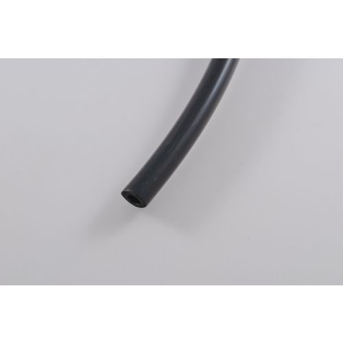 Gummislange sort ø5 x 9 mm - pr. meter
