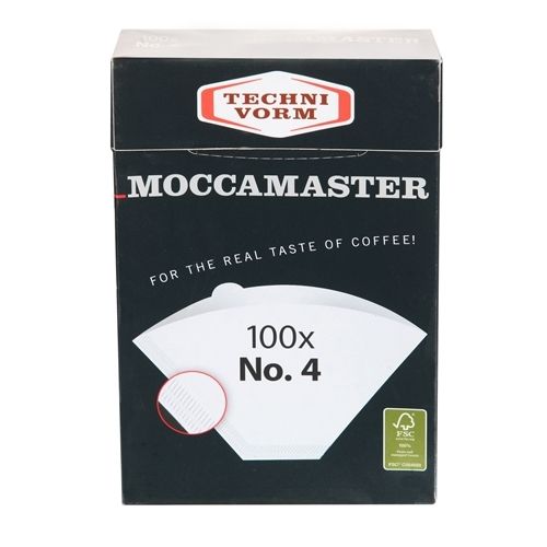 Moccamaster kaffefilter 1x4 100 stk