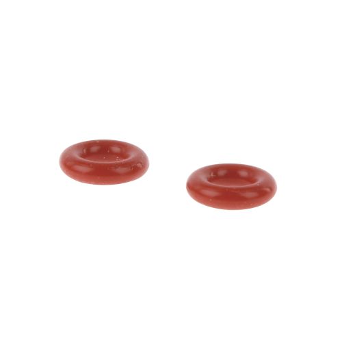 O-ring rød silikon 2 stk. ø 3,40x1,90mm