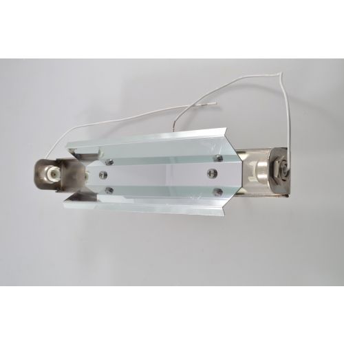 Lampeholder og reflektor for IR-lampe