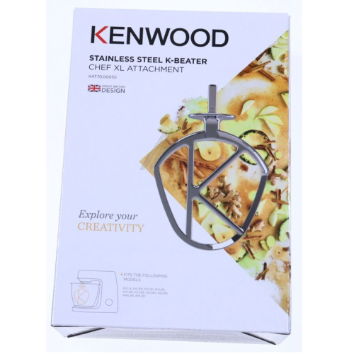 K-spade rustfritt stål Kenwood kjøkkenmaskin