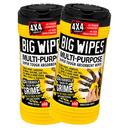 Big Wipes 4x4 Multi 80 tørk
