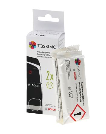 Avkalkningstabletter for Bosch Tassimo