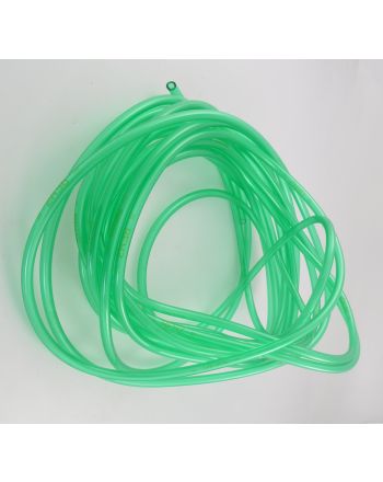 Grønn PVC slange ø 4 x 7 mm selges metervis
