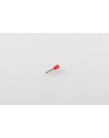 Endehylse Rød for 1 mm kabel - 100 stk