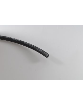 Slange sort Ø5 x 11 mm - selges metervis