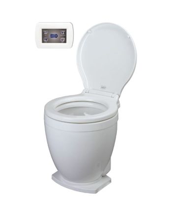 Jabsco Liteflush elektrisk toalett 24V med fotbryter